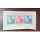 EL)1949 GERMANY, HANNOVER EXPORT FAIR 1949, MINISHEET OF 10-20-30PF SCT 662A, MNH