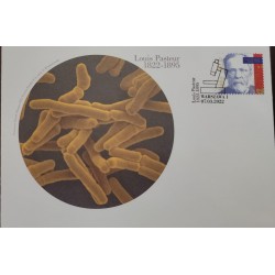 EL)2022 POLAND, BICENTENARY OF THE BIRTH OF LOUIS PASTEUR, 1822-1895, BACTERIOLOGIST, FDC