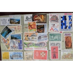 SD)NEW ZEALAND AND CANADA, PICK IT LOTS OF MISCELLANEOUS STAMPS, MNH AND USED