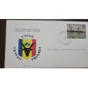 P) 1984 CHAD, AIRMAIL, COMINTE INTERNATIONAL, OLYMPIC GAMES, LOS ANGELES, FDC, XF