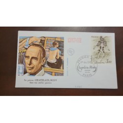 P) 1979 FRANCE, PAINTING BY CHAPELAIN MIDY, PAINTER, FDC, XF