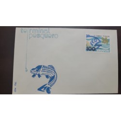 P) 1973 URUGUAY, INAUGURATION FIRST FISHERY STATION OCEANOGRAPHIC, FISHES, FDC, XF