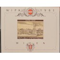 O) 1981 AUSTRIA, IMPERFORATED, HEROES´ SQUARE VIENNA, WIPA . 1981 PHILATELIC EXIBITION VIENNA, MNH