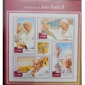 EL)2015 SAO TOME AND PRINCIPE, 95TH ANNIVERSARY OF POPE JOHN PAUL II 1920-2005, SS, MNH