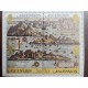 EL)1981 ASCENSION, OLD CARTOGRAPHY OF ASCENSION, MAP OF 1599 MINISHEET OF 4 STAMPS OF 5P, MNH