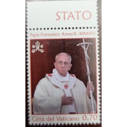 EL)2014 ITALY, II YEAR OF THE PONTIFICATE OF POPE FRANCIS JOINT WITH THE PHILIPPINES, €90, MNH