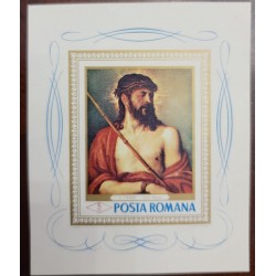EL)1968 ROMANIA, POSTCARD PAINTINGS IN THE NATIONAL GALLERY OF BUCHAREST, WORK OF TITIAN, MNH
