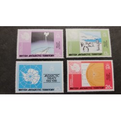 SD)1981 GREAT BRITAIN 20TH ANNIVERSARY OF THE ANTARCTIC TREATY 1961-1981, 4 STAMPS MNH