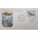 P) 1963 FRANCE, RECORD UNDERSEA DIVE, SHIPS, BATHYSCAPHE ARCHIMEDE, FDC, XF
