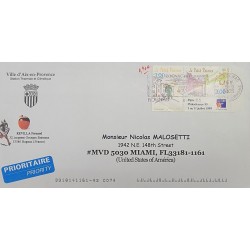 P) 1999 FRANCE, THE LITTLE PRINCE, PHILEXFRANCE, FDC CIRCULATED OF ROGNAC FRANCE TO MIAMI UNITED STATE, XF