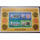 SD)1979 UGANDA CENTENARY OF THE DEATH OF STAMP INVENTOR SIR ROWLAND HILL, 1795-1879, MINISHEET, MNH