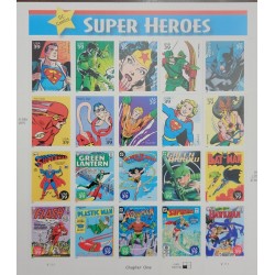 SD)2006 USA COMICS, SUPER HEROES, SUPERMAN, GREEN LANTERN, WONDER WOMAN, GREEN ARROW, BATMAN, THE PLASTIC MAN, AQUAMAN,