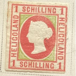 SD)1869 GERMANY QUEEN 1SCH HELIGOLAND