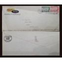 EL)1958 JAMAICA, WEST INDIES FEDERATION, COMMERCIAL COVER CIRCULATED FROM JAMAICA TO MIAMI, VF