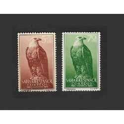 EL)1957 SAHARA, PROINFANCIA - EAGLES, GOLDEN EAGLE, FOR MNH