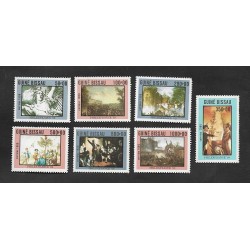 "SD)1989 GUINEA INTERNATIONAL STAMP EXHIBITION ""PHILEXFRANCE 89""-FRANCE, EUROPE, 7 STAMPS MNH"