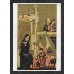 SD)1969 USA POSTCARD MASTER OF THE HOLY CROSS - ANNUNCIATION OF MARY, 2 STAMPS OF WASHINGTON 5C, AIR MAIL,