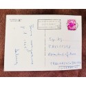 D)1965, ITALY, POSTCARD CIRCULATED TO GERMANY, WITH CANCELLATION ON A STAMP OF WORKS OF THE SISTINE CHAPEL