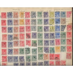 SE)1928 NETHERLANDS, ALBUM PAGE WITH VARIETY YEARS AND COLORS, USED