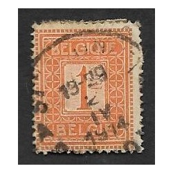 SE)1929 BELGIUM, FROM THE FIGURES SERIES, NUMBER 1, USED