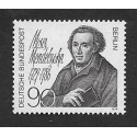 SD)1979 GERMANY BELÍN- 250TH ANNIVERSARY OF THE BIRTH OF THE PHILOSOPHER MOSES MENDELSOHN, 1729 - 1786, MNH