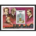 SD)1986 GRANADA THE CENTENARY OF THE STATUE OF LIBERTY, CHARACTERS, SOUVENIR SHEET, MNH