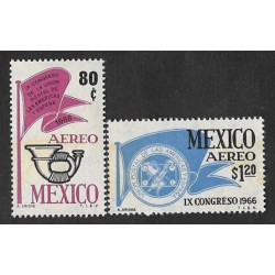 SD)1966 MEXICO 9th CONGRESS OF